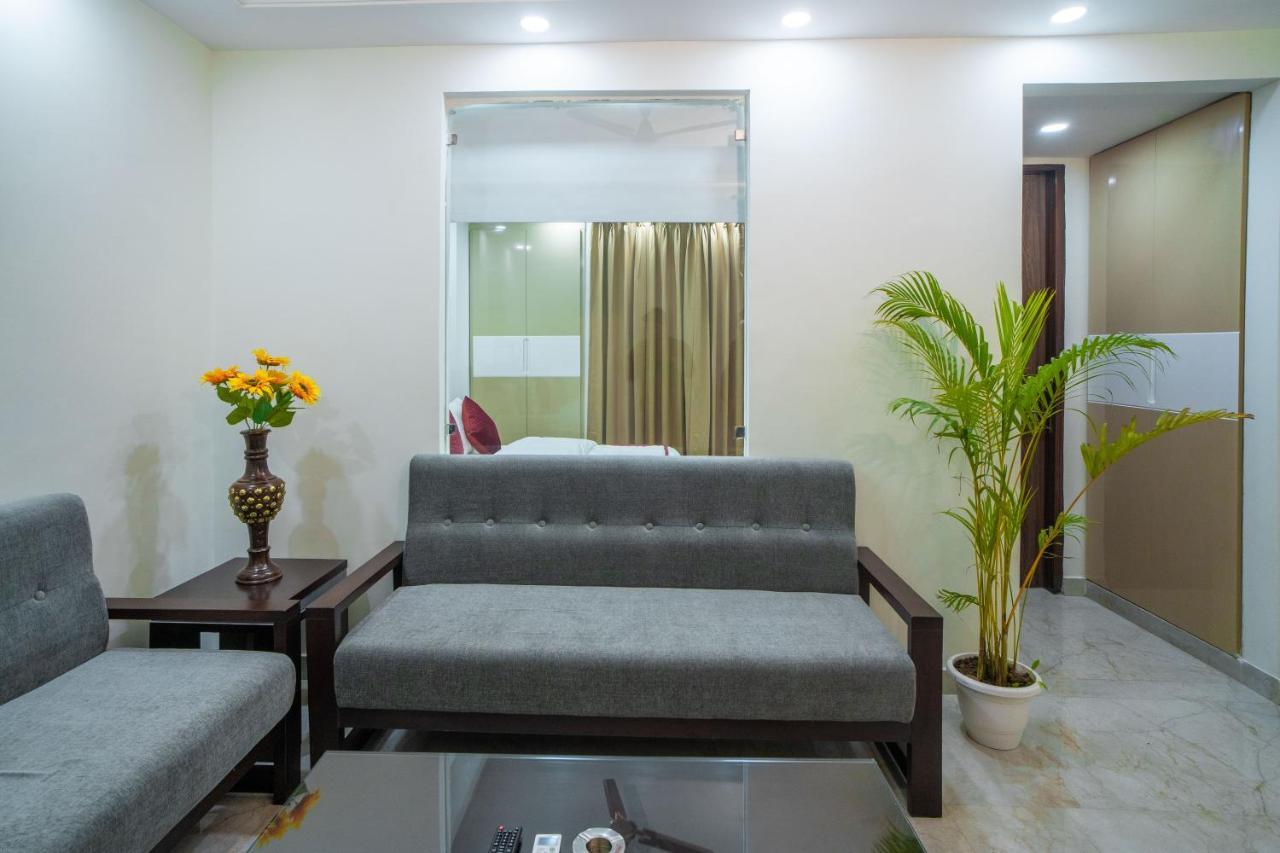 The Lodgers 1 Bhk Serviced Apartment Golf Course Road Gurgaon Eksteriør billede