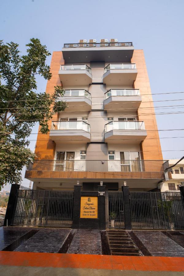 The Lodgers 1 Bhk Serviced Apartment Golf Course Road Gurgaon Eksteriør billede